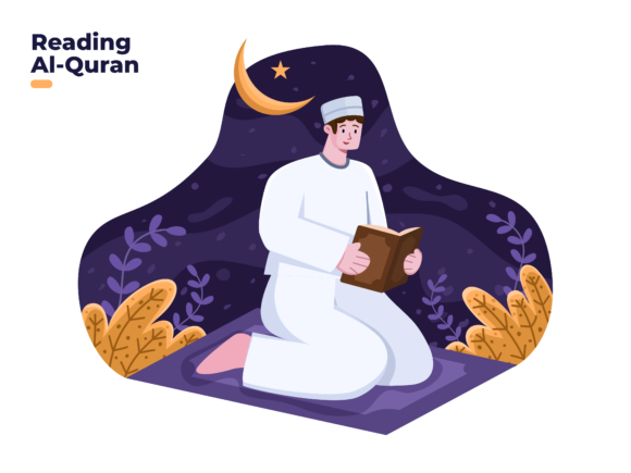 Download Muslim People Reading Quran - Muslim Collection