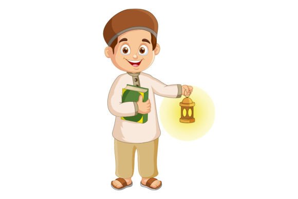 Download Vector Cartoon Muslim Boy - Muslim Collection