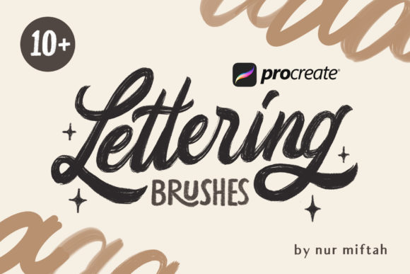 Download Procreate Lettering Brushes - Lettering Collection