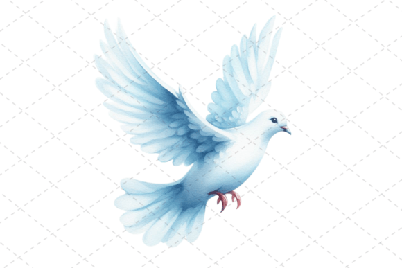 Download Serene Dove Watercolor Clipart - Serene Collection