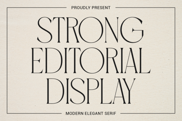 Download Strong Editorial Display - Strong Collection
