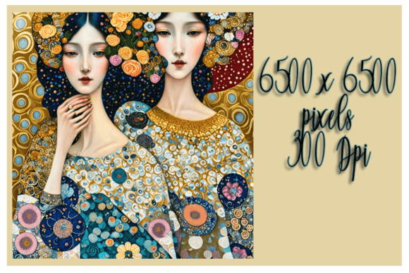 Download Pretty Women in Whimsical Flowers - Premium Resources