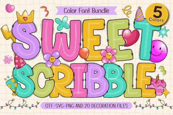 Download Sweet Scribble - Sweet Collection
