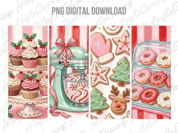 Download Christmas Holiday Bakery Sweets PNG - Sweet Collection