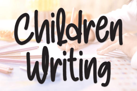 Download Children Writing - Children Collection