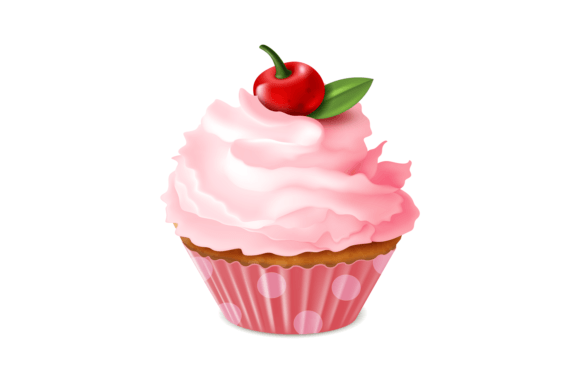 Download Cupcake. Sweet Homemade Dessert, Cherry - Sweet Collection